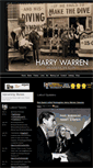 Mobile Screenshot of harrywarrenmusic.com